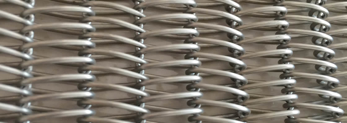 Aluminum conveyor belt mesh