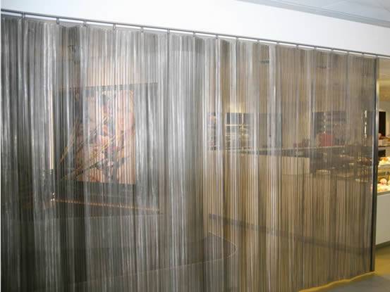 Decorative Metal Mesh Used for Space Dividers or Partitions